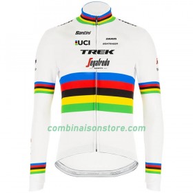 Maillot 2020 Trek-Segafredo UCI World Champion Manches Longues N001
